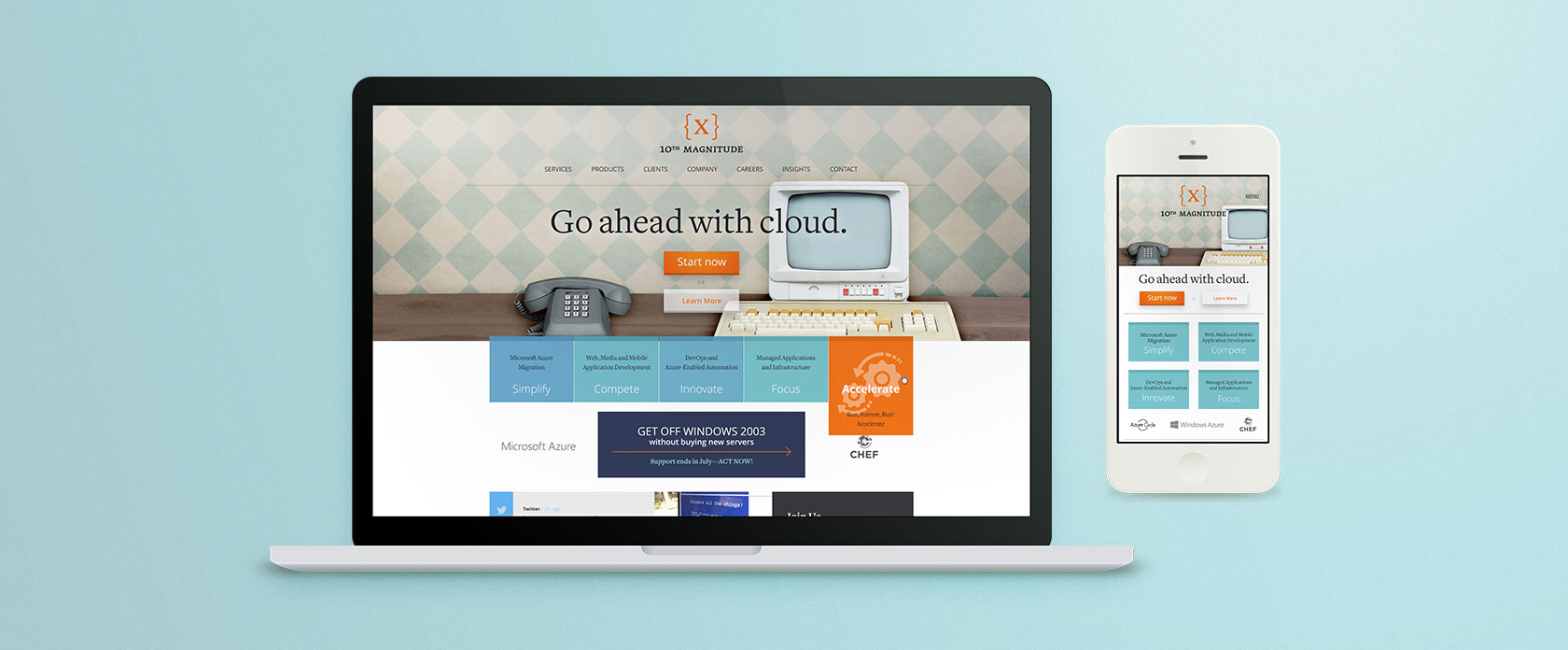 10th Magnitude responsive website