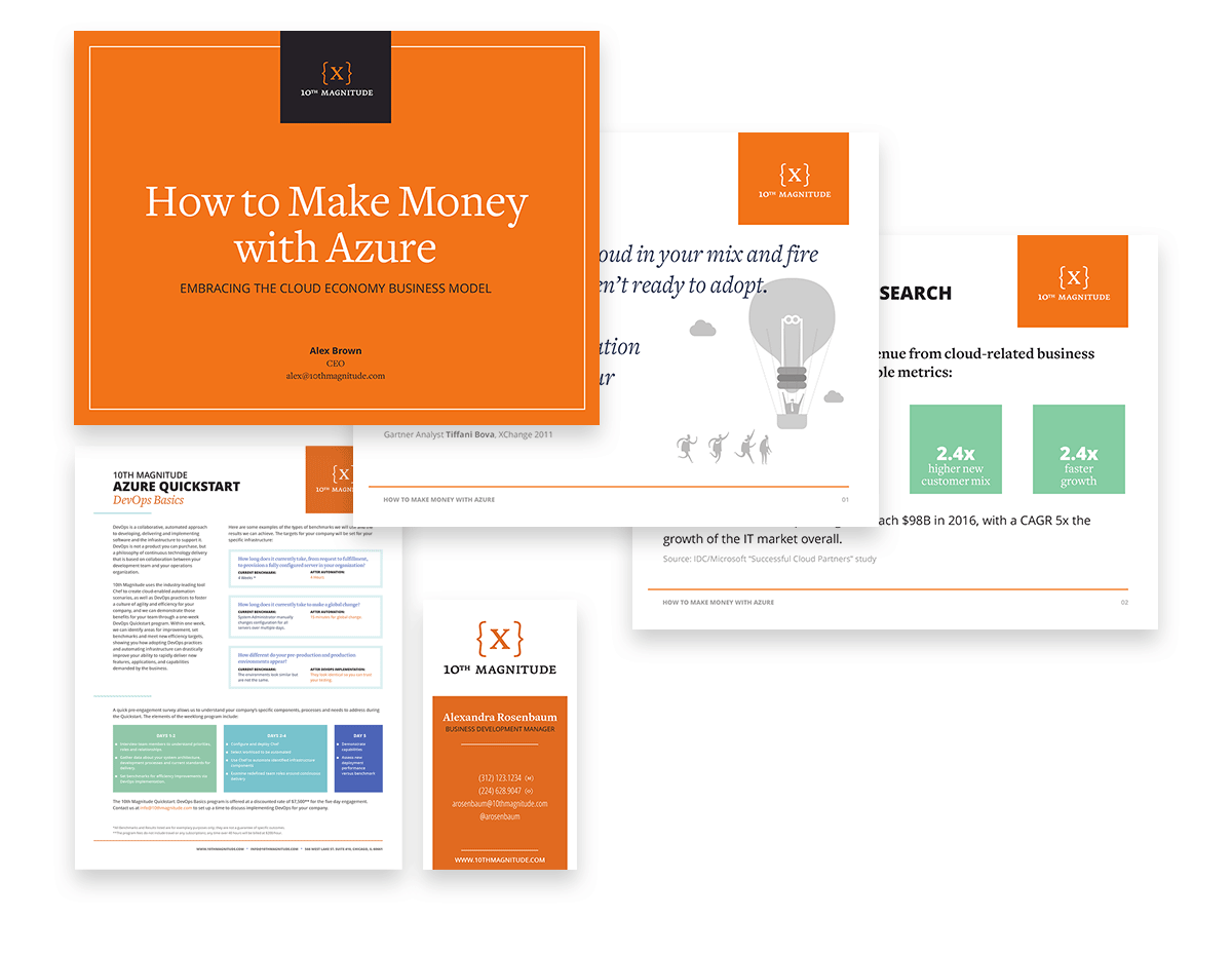 10th Magnitude office templates and custom graphics