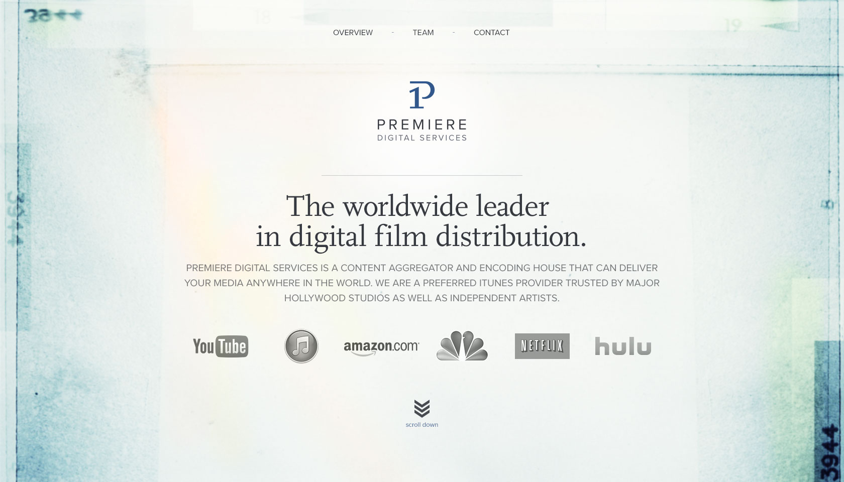 Premiere Digital Services website design